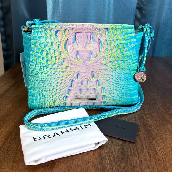 Brahmin Handbags - Brahmin NWT Hillary - Cotton Candy Ombré - 2 Perfect EYES both sides!
